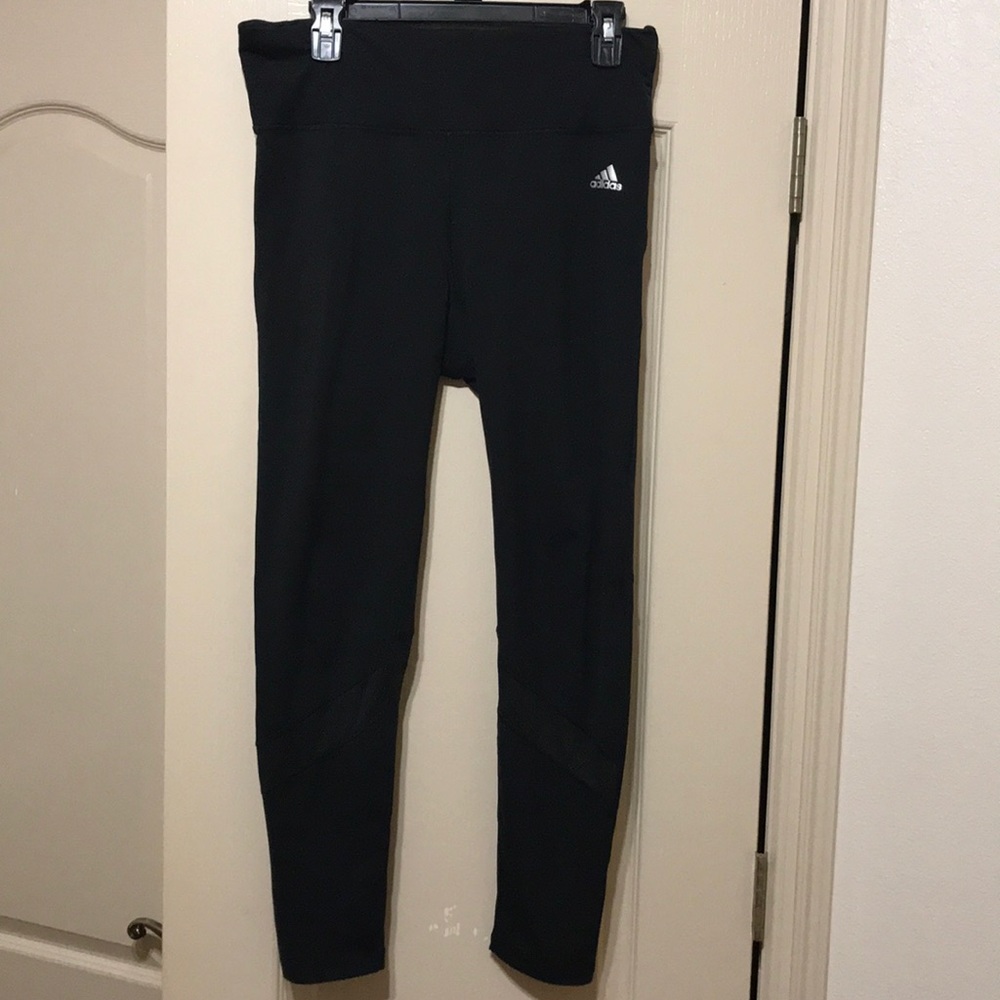 Adidas High Waisted Mesh Hybrid Leggings